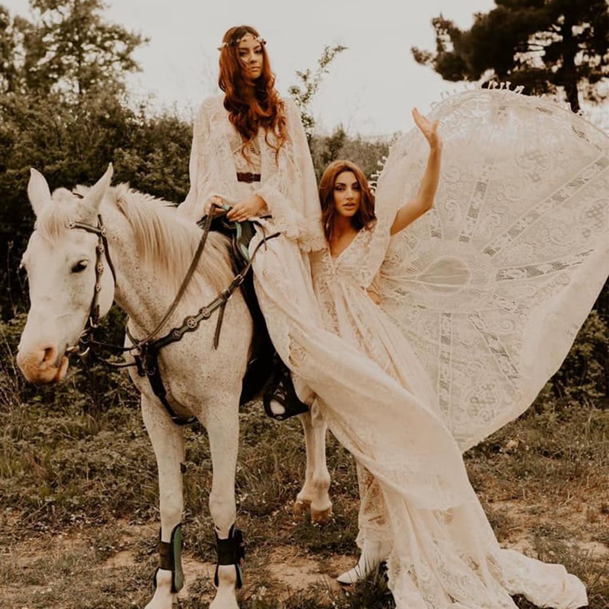 Long Train Maternity Photo Shoot Maxi Gown Dress Evening Party Costume Boho Beige Dresses for Pregnant Woman Props