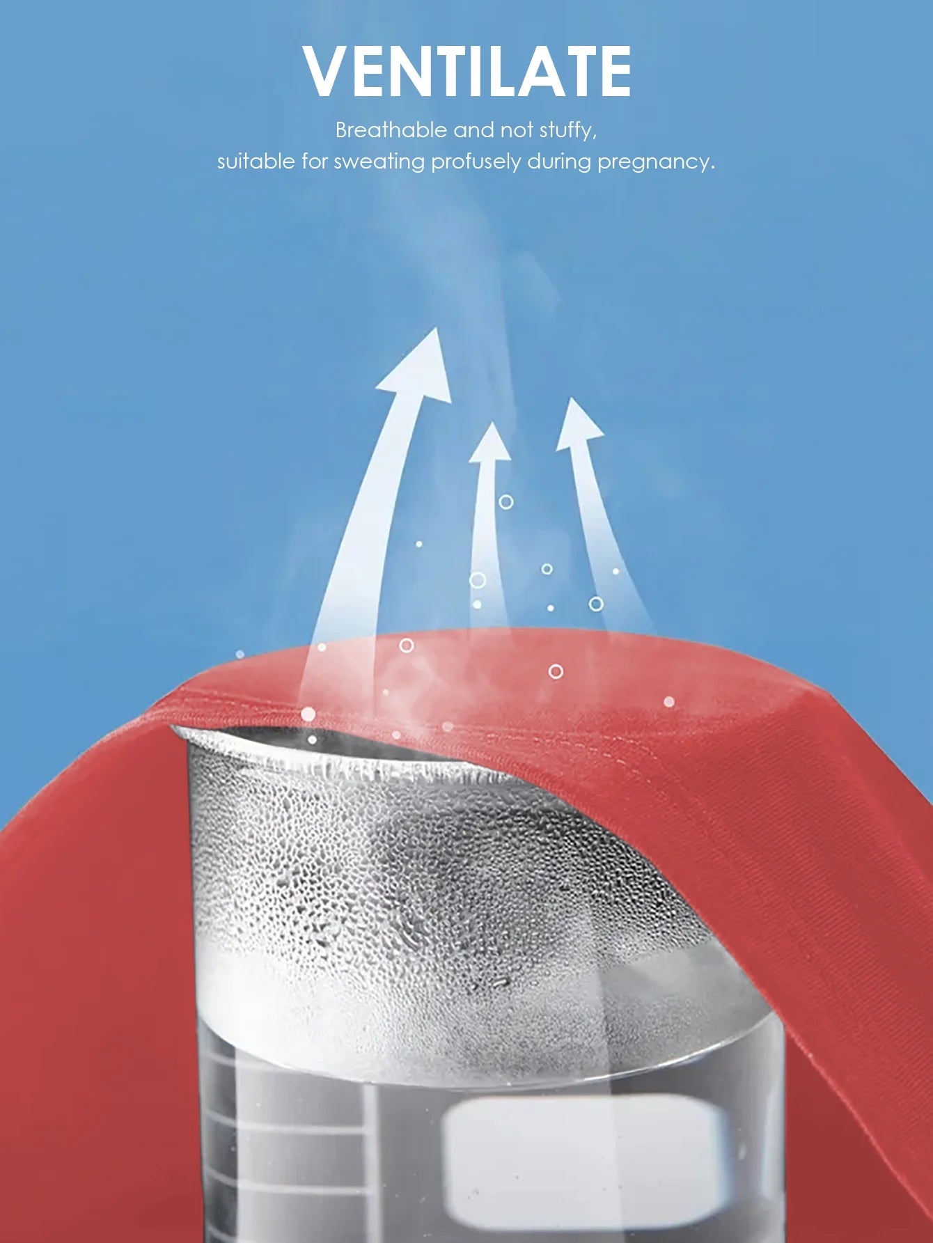 Chic Women's Maternity Midi Dress - Short Sleeve Casual Beach Wear with Stylish Belt